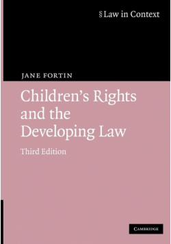 Children's Rights and the Developing Law