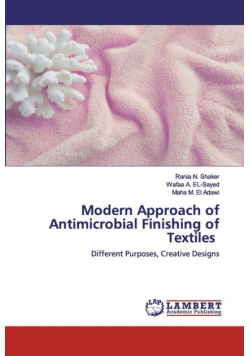 Modern Approach of Antimicrobial Finishing of Textiles