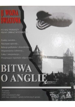 II Wojna Światowa: Bitwa o Anglię
