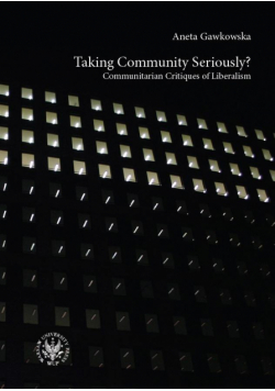 Taking Community Seriously?