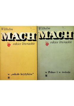 Szkice literackie tom I i II