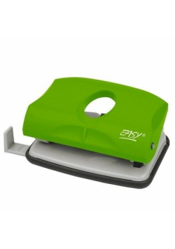 Dziurkacz 2150GN 15 kartek zielony EASY