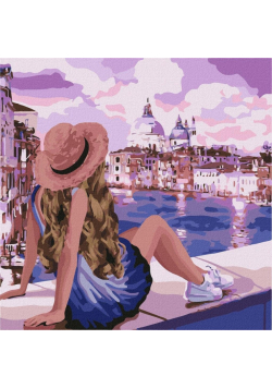 Malowanie po numerach - Różowe marzenia 3 40x40cm