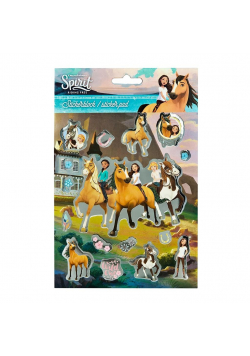 Zestaw naklejek metalicznych Spirit Mustang 1ark