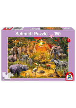 Puzzle 150 Zwierzęta w Afryce G3