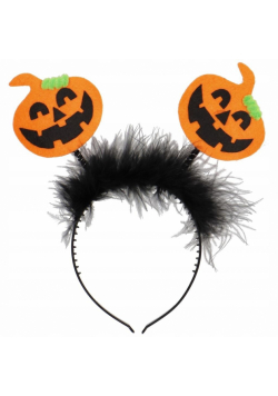 Opaska Halloween z dyniami