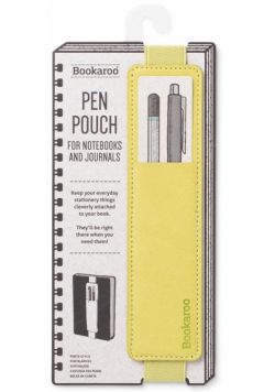 Bookaroo Pen Pouch - uchwyt na długopis limonkowy