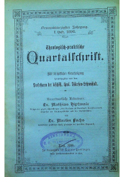 Theologisch - praktische Quartalschrift 1896 r.