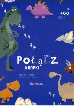 Połącz kropki Dinozaury