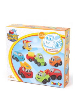 Vroom Planet Zestaw 7 pojazdów