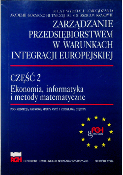 Zarządzanie przedsiębiorstwem w Warunkach integracji europejskiej część 2