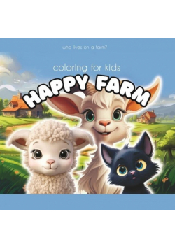 Kolorowanka 140x140 Happy Farm owca