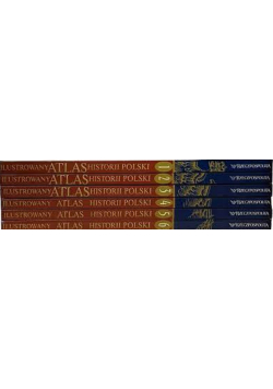 Ilustrowany Atlas Historia Polski 6 tomów