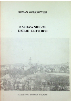 Najdawniejsze dzieje Złotoryi
