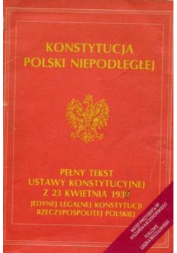Konstytucja Polski Niepodległej