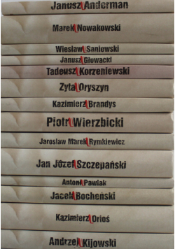 Kanon literatury podziemnej 14 tomów