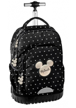 Plecak na kółkach Minnie Black DIBL-1231 PASO