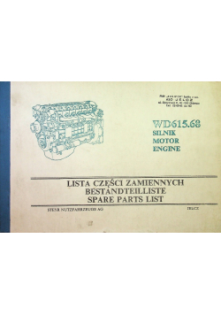 Lista czesci zamiennych bestandteil liste