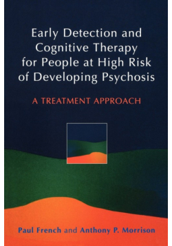 Early Detection and Cognitive Therapy