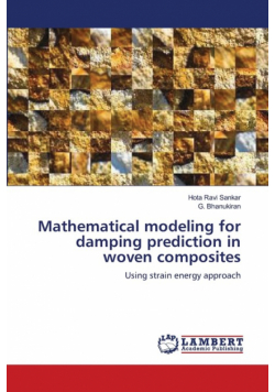 Mathematical modeling for damping prediction in woven composites