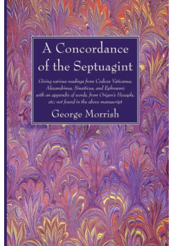 A Concordance of the Septuagint
