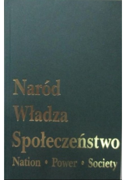 Naród władza społeczeństwo