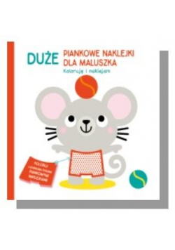 Duże piankowe naklejki Myszka
