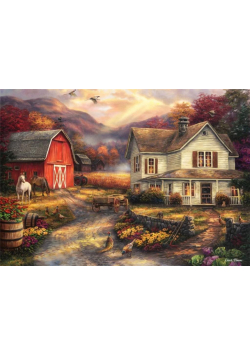 Puzzle 2000 Odpoczynek na farmie, Chuck Pinson