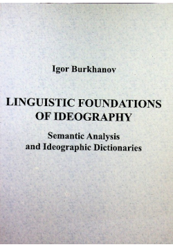 Linguistic foundations of ideography
