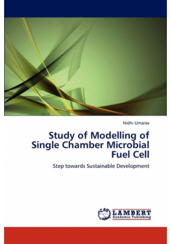 Study of Modelling of Single Chamber Microbial Fuel Cell