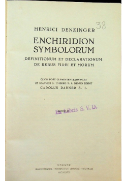 Enchiridion Symbolorum 1950 r.