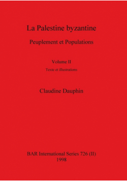 La Palestine byzantine, Volume II