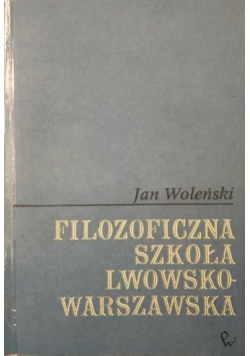 Filozoficzna szkoła lwowsko - warszawska