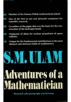 Adventures of a mathematician