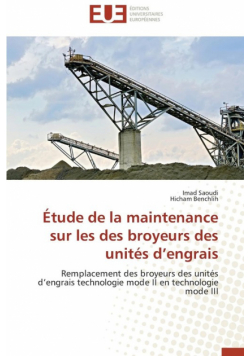 Étude de la maintenance sur les des broyeurs des unités d engrais