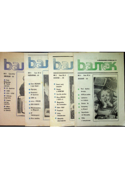 Z mikrokomputerem na ty Bajtek Numer 1 do 4