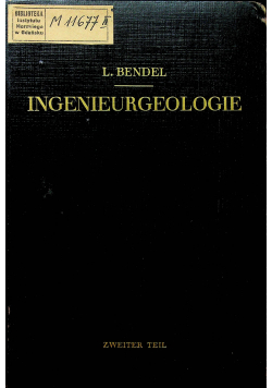 Ingenieurgeologie 1949 r