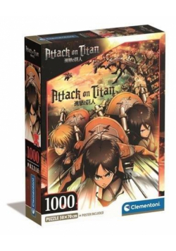 Puzzle 1000 Compact Anime Attack on Titans