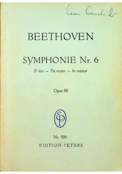 Bethoven Symphonie Nr 6 Opus 68