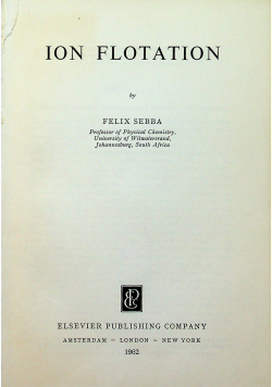 Ion Flotation