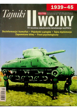 Polityka pomocnik historyczny nr 4 Tajniki II wojny