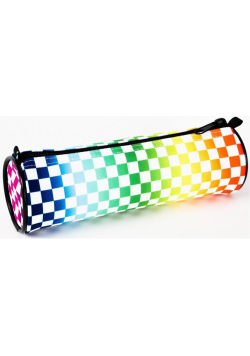 Piórnik rolka Checkers 3 neonowy