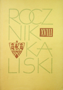 Rocznik XVIII Kaliski