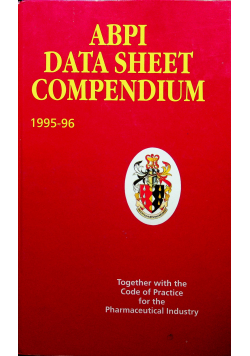 Abpi data sheet compendium