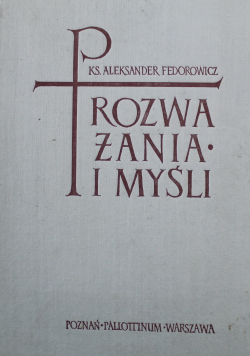 Rozważania i myśli