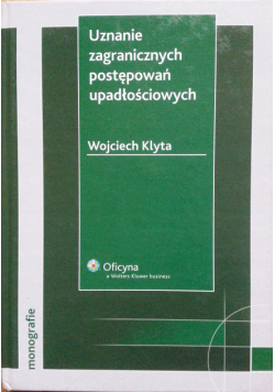 Uznanie zagranicznych postępowań upadłościowych