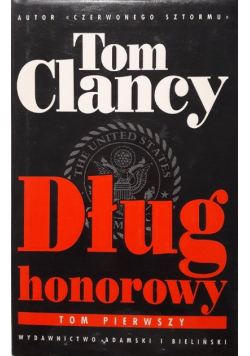 Dług honorowy Tom I