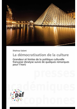 La démocratisation de la culture