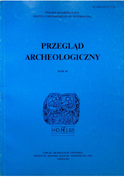 Przegląd archeologiczny tom 38