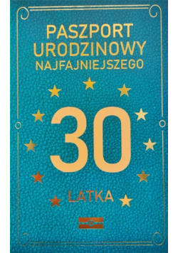 Karnet Urodzinowy 30